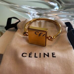 CÉLINE Gold Bracelet
